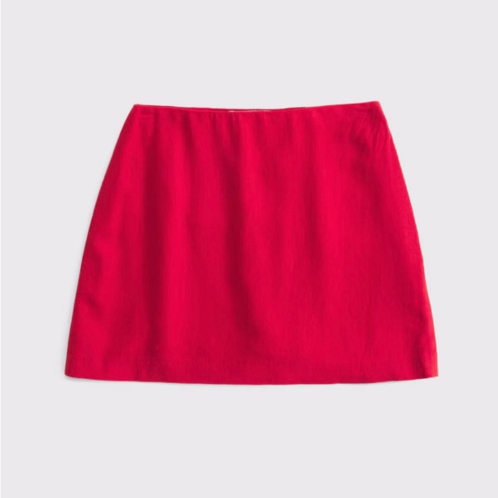 NWT SZ S Abercrombie A&F Scarlett Mini Skort